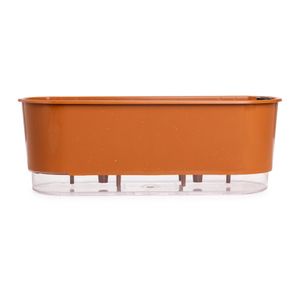 Jardineira Autoirrigavel Terracota Vaso Raiz