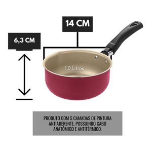 Papeiro Nº14 Cereja Creme Luz Aluminio