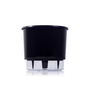 Vaso Autoirrigavel 03 Preto Vaso Raiz