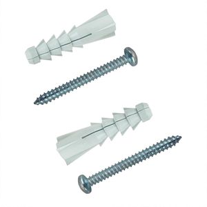 Parafuso Madeira Phs + Bucha Sd Plastica 6 Mm - 8 Pc 2603 Sfor