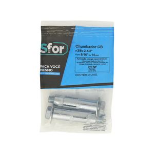 Chumbador Cb 3/8X2.1/2 - 2 Pc 2596 Sfor