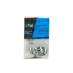 Porca Borboleta 1/4 - 5 Pc 2671 Sfor