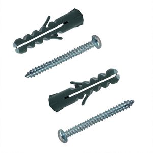 Parafuso Madeira Phs + Bucha Plastica 5 Mm - 8 Pc 3450 Sfor