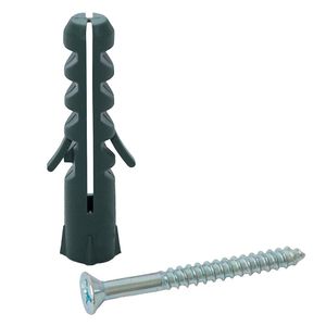 Parafuso Madeira Phs + Bucha Plastica 5 Mm - 8 Pc 3450 Sfor