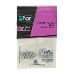 Suporte Prateleira Borne - 8 Pc 4488 Sfor