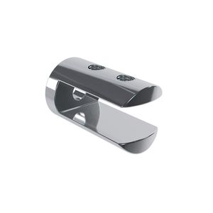 Suporte Prateleira Vidro Longo 8 Mm + Parafuso 3,8X40 + Bucha 6 Mm - 2 Pc 4500 Sfor