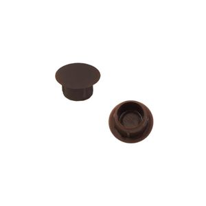 Tapa Furo 10 Mm Marrom - 20 Pc 5459 Sfor