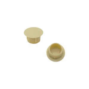 Tapa Furo 10 Mm Marfim - 20 Pc 5458 Sfor