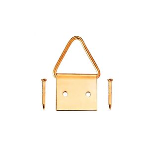 Suporte Para Quadro Nivel Pequeno Zincado 7X41Mm - 2 Pc 6149 Sfor