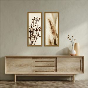 Quadro Decorativo 25X60 200|46 Geométrico Art Frame