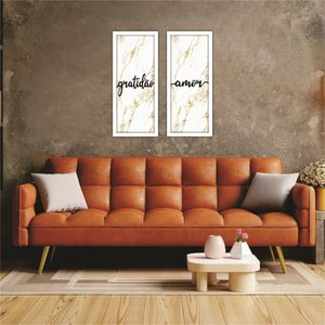 Quadro Decorativo 25X60 200|53 Geométrico Art Frame