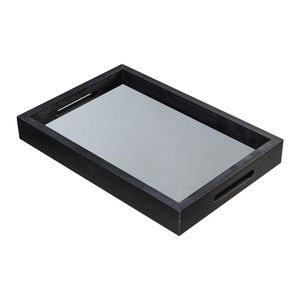 Bandeja P|Servir 20X30 Com Espelho Alça 391|2 Art Frame