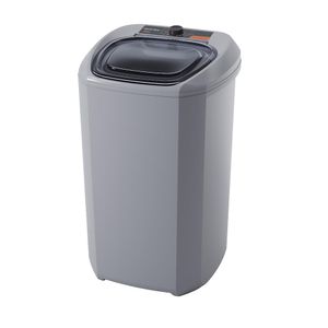 Lavadora Semi Automatica 20Kg Premium com 10 Programas de Lavagem Cinza 220V - LWBE201T - Wanke