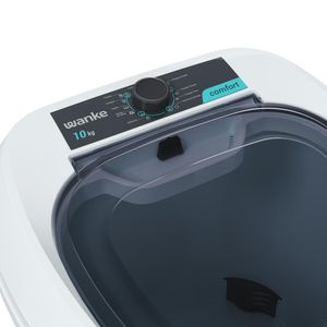 Lavadora Semi Automatica 10Kg Comfort com 8 Programas de Lavagem Branco 220V - LWBE100T - Wanke