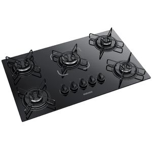 Cooktop 5 Bocas Essencial Preto Bivolt - Itatiaia