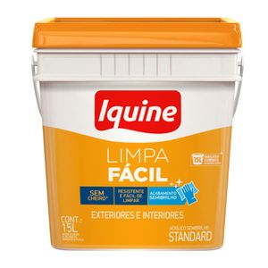Tinta Acrílica Semibrilho Standard Limpa Fácil Branco Gelo 15L – Iquine