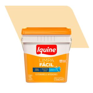 Tinta Acrílica Semibrilho Standard Limpa Fácil Palha 15L - Iquine
