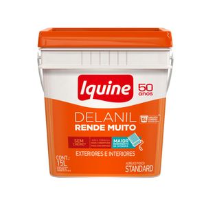 Tinta Acrílica Fosco Standard Delanil Rende Muito Concreto 15L - Iquine