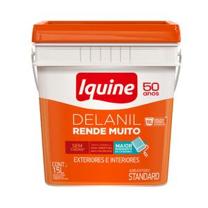 Tinta Acrílica Fosco Standard Delanil Rende Muito Boi Caprichoso 15L - Iquine