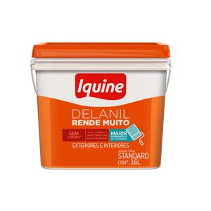 Tinta Acrílica Fosco Standard Delanil Rende Muito Verde Limão 3,6L - Iquine