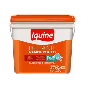 Tinta Acrílica Fosco Standard Delanil Rende Muito Concreto 3,6L - Iquine