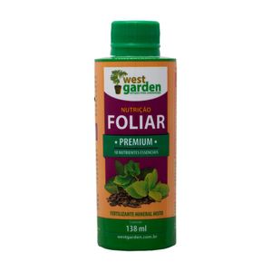 Fertilzante Para Folhas Premium 138Ml West Garden