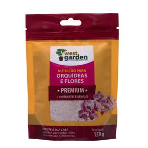 Fertilzante Para Orquídeas Premium 150G West Garden
