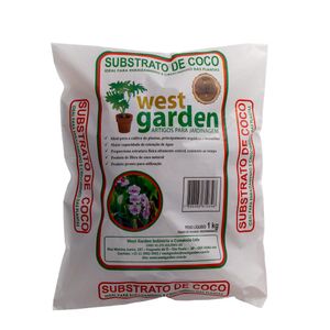 Substrato De Coco 1Kg Premium West Garden