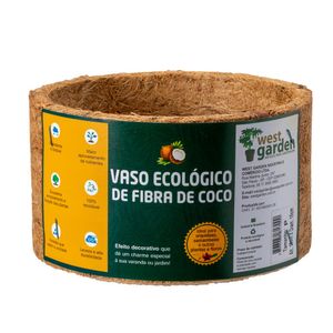 Vaso Fibra De Coco P West Garden