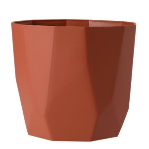 Vaso Cachepot Diamante 16X15Cm Terracota West Garden