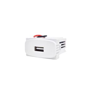 Módulo Tomada Usb 2A Biv 1Modbr Gracia Alumbra, Prático E Elegante, Ideal Para Carregar Dispositivos Móveis, Maxx Alumbra.
