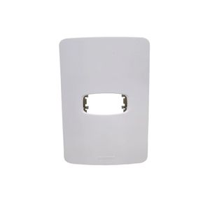 Placa 4X2 1 Módulo Horizontal Com Suporte Gracia, Resistente, Prática E Ideal Para Instalação Elétrica, Maxx Alumbra