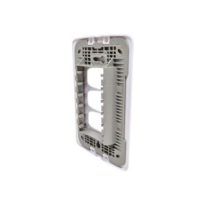 Placa 4X2 Com Suporte Gracia Maxx Alumbra, Design Elegante, 3 Módulos, Ideal Para Acabamentos, Maxx Alumbra.