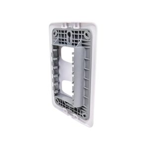 Placa 4X2 2 Módulos Gracia Maxx Alumbra, Durável, Prática E Com Design Clean, Ideal Para Instalações Elétricas, Maxx Alumbra.