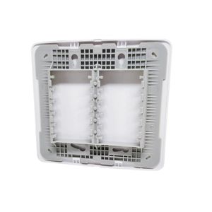 Placa 4X4 Cega Com Suporte Branca Gracia Maxx Alumbra, Solução Discreta E Moderna Para Acabamentos, Maxx Alumbra.