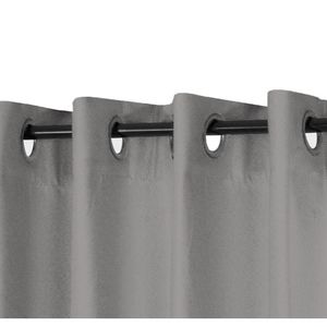 Cortina Blackout 360X250Cm 260Gsm Cinza Hasiera