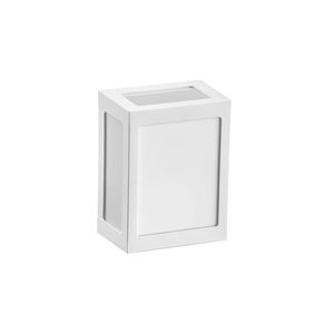 Arandela Onix 01041 Lente Leitosa Grade Aberta Dital