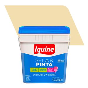 Tinta Acrílico Fosco Standard Sela & Pinta Marfim  15L - Iquine