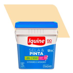 Tinta Acrílico Fosco Standard Sela & Pinta Palha  15L - Iquine