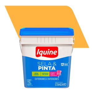 Tinta Acrílico Fosco Standard Sela & Pinta Onça  15L - Iquine
