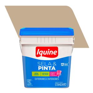 Tinta Acrílico Fosco Standard Sela & Pinta Camurça  15L - Iquine