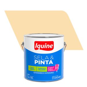 Tinta Acrílica Fosco Standard Sela & Pinta Palha  3,6L - Iquine