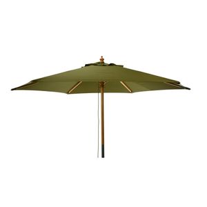 Ombrelone Em Madeira Verde 250Cm Hasiera