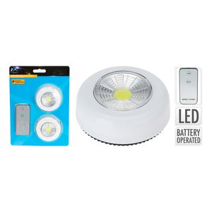 Conjunto Luz Led Br Autocolante C/Controle Koopman