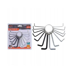 Conjunto De Chaves Hexagonais 14 Pcs Koopman