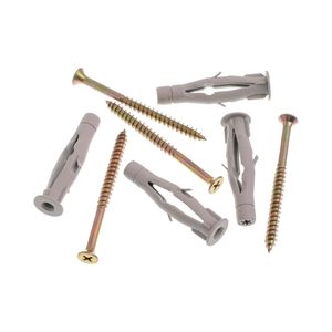 Parafuso Aglomerado Bemfixa Cabeça Chata com Bucha 10 MM