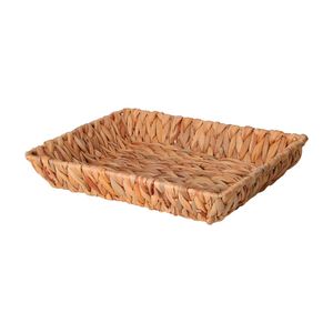 Cesto Retangular Em Palha Nat 33X26X6Cm Hasiera