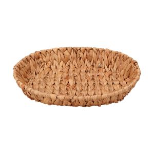 Cesto Oval Em Palha Nat 35X27X6Cm Hasiera