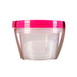 Conj Potes Plasticos Redon 1230Ml 3 Pcs Hasiera