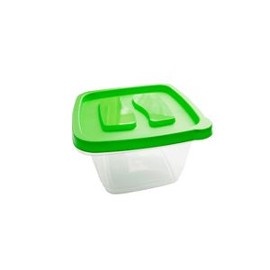 Conj Potes Plasticos Quad 1360Ml 3 Pcs Hasiera